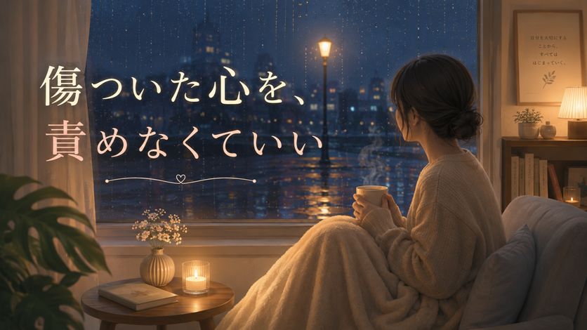 人間関係や恋愛で傷ついた心に寄り添う言葉18選｜傷ついた心を責めない
